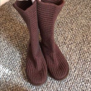 Brown Yarn Ugg Boots!!!